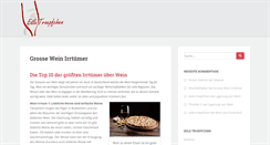 Desktop Screenshot of edle-troepfchen.de